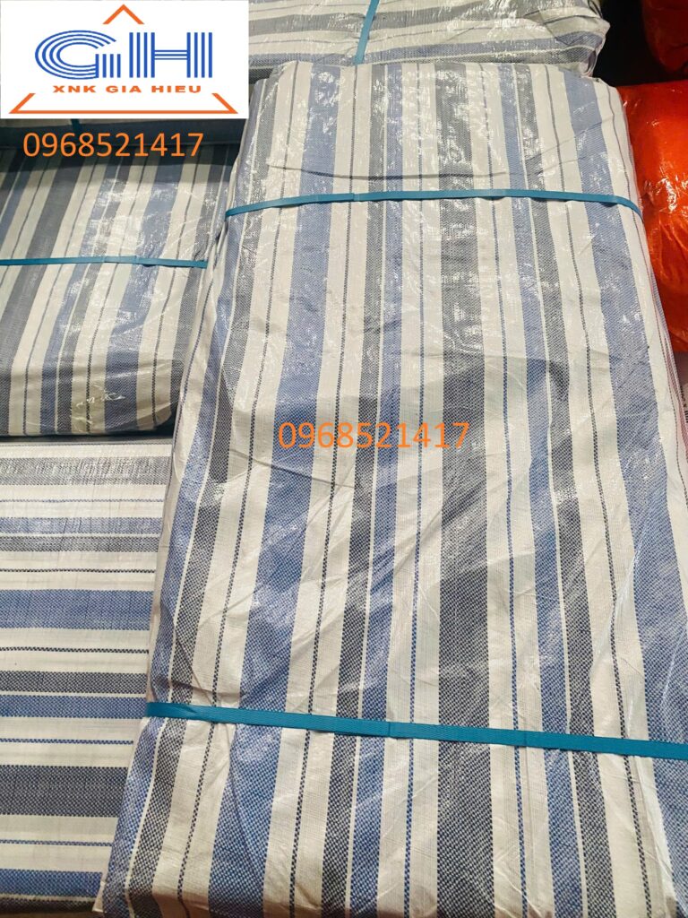 Bạt sọc mã lai đóng kiện