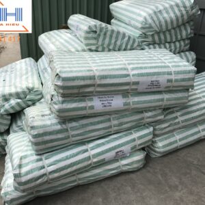 Bạt Sọc Trắng Lá-Xanh Lá Hàn Quốc