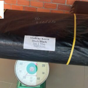 Bạt đen 2 mặt Hàn Quốc khổ 6m