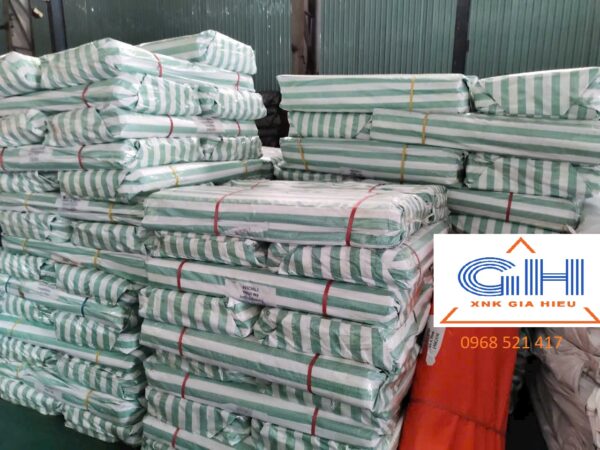 Bạt Sọc Trắng - Xanh Lá Hàn Quốc - Hình ảnh 5