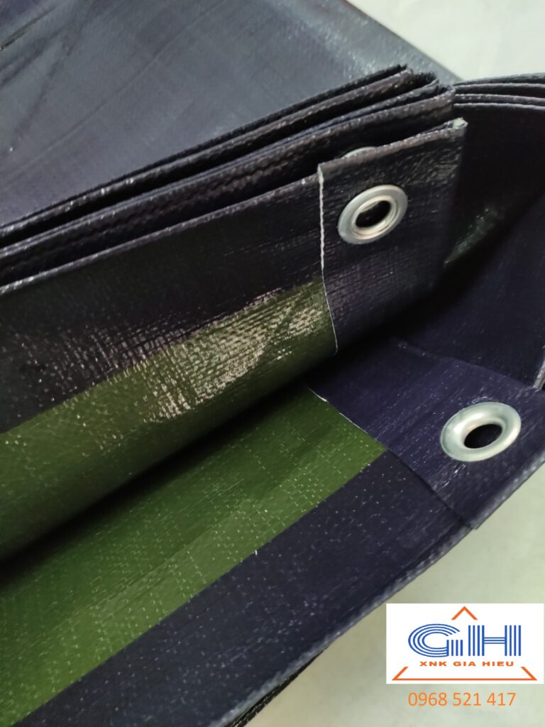 Bạt xanh rêu gia công