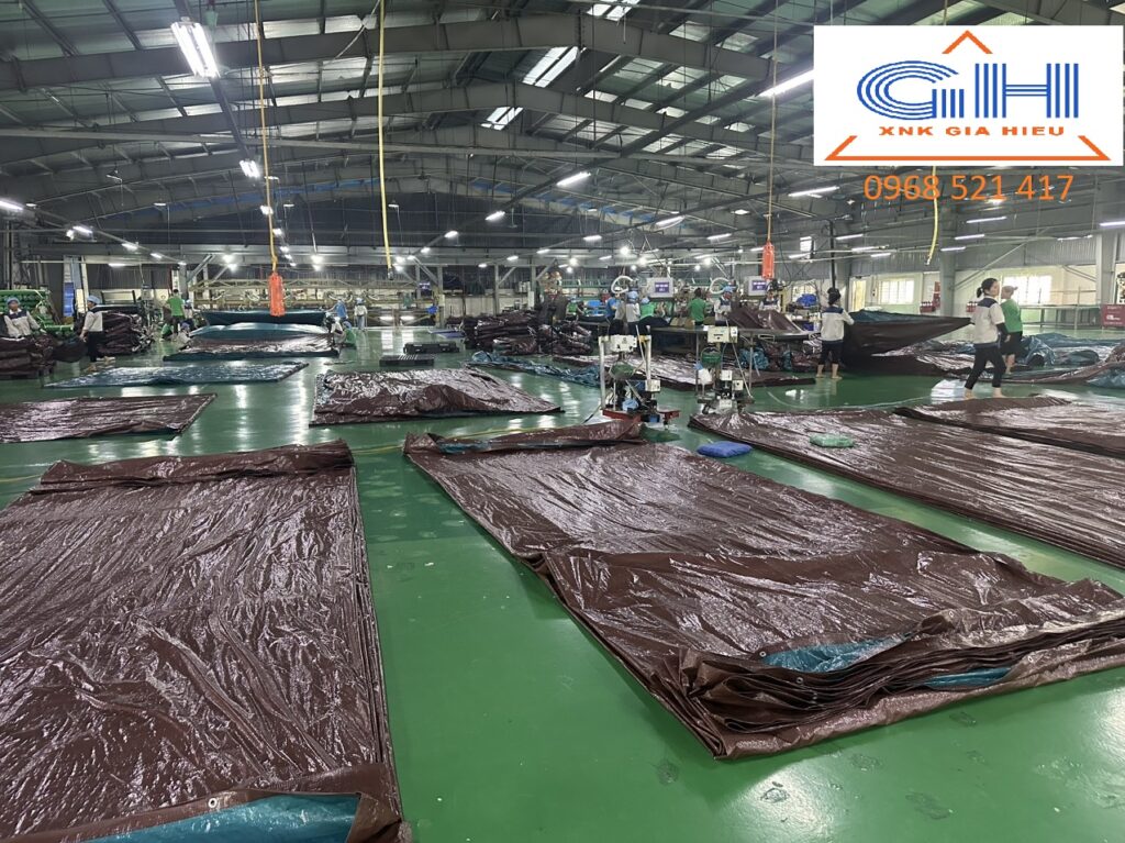 Nhà máy SX bạt nhựa Hàn Quốc