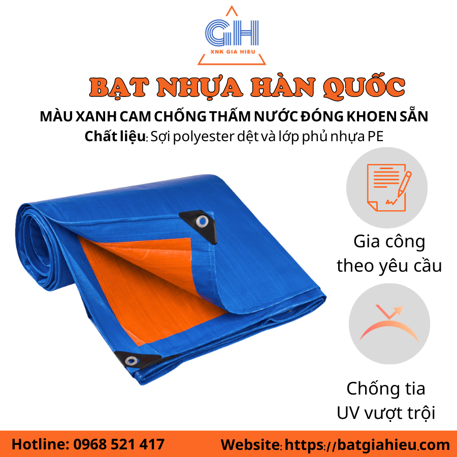Bạt Nhựa Hàn Quốc: Giải Pháp Tối Ưu Cho Nhà Xưởng & Khu Công Nghiệp Miền Nam 8 Bat Gia Hieu