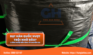Bạt Hàn Quốc Vượt Trội Nhờ Đâu? Phân Tích 3 Công Nghệ Nền Tảng Từ Chuyên Gia