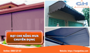 Đặc Điểm Nổi Bật Của Bạt Che Nắng Mưa Chuyên Dụng